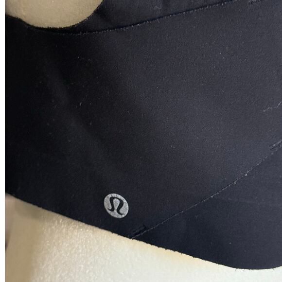 Lululemon Enlite Bra Women's 36C Black Front Zip Sports Running Fitness Work Out - Picture 8 of 8